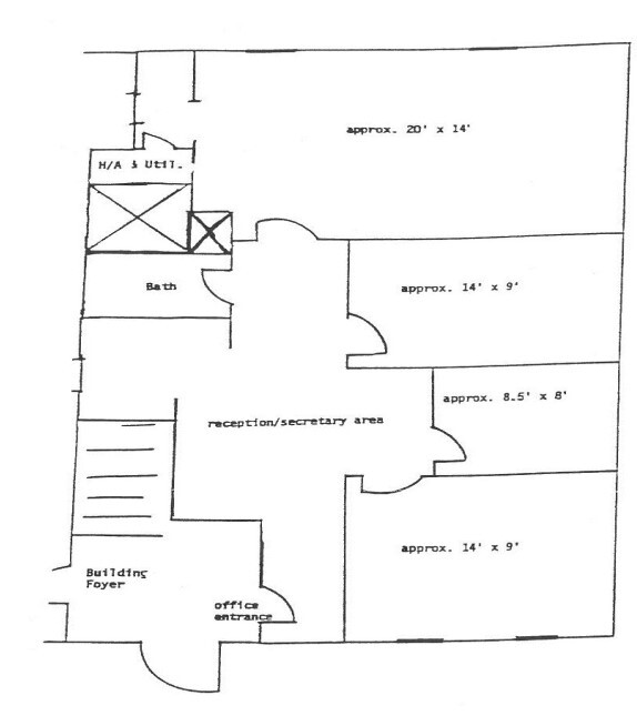 8325 Dunwoody Pl, Atlanta, GA for lease Floor Plan- Image 1 of 1