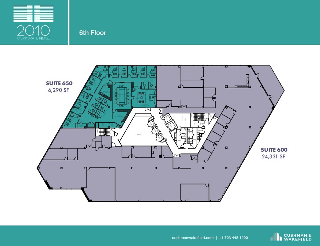2010 Corporate Ridge Rd, McLean, VA for lease Floor Plan- Image 1 of 1