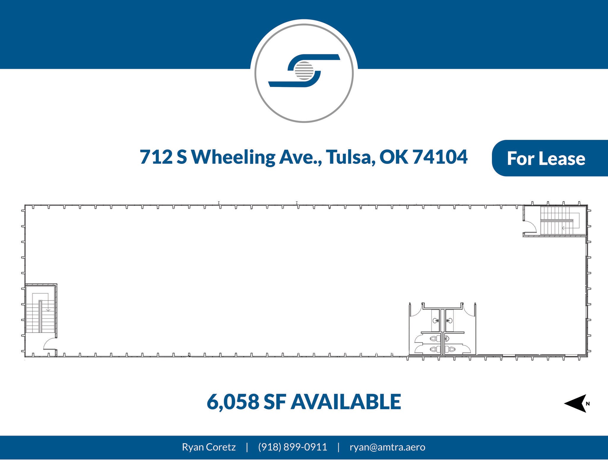 712 S Wheeling Ave, Tulsa, OK for lease Floor Plan- Image 1 of 1