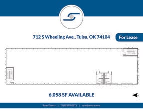 712 S Wheeling Ave, Tulsa, OK for lease Floor Plan- Image 1 of 1