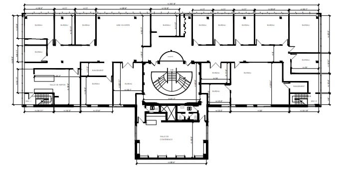 6265 Ch De La Côte-De-Liesse, Saint-Laurent, QC for lease Typical Floor Plan- Image 1 of 1