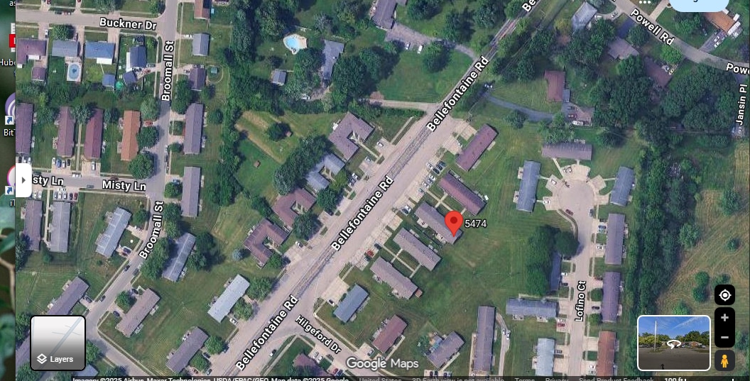 5468 Bellefontaine Rd, Dayton, OH for sale Aerial- Image 1 of 15