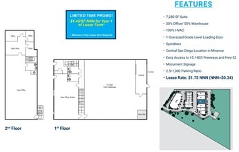 5340 Eastgate Mall, San Diego, CA for lease Floor Plan- Image 1 of 1