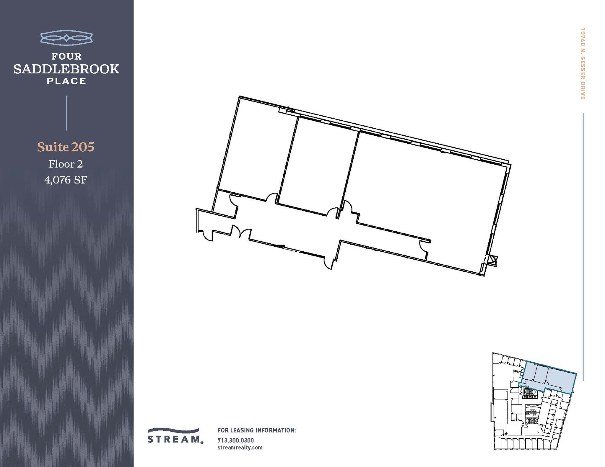 7906 N Sam Houston Pky W, Houston, TX for lease Floor Plan- Image 1 of 1