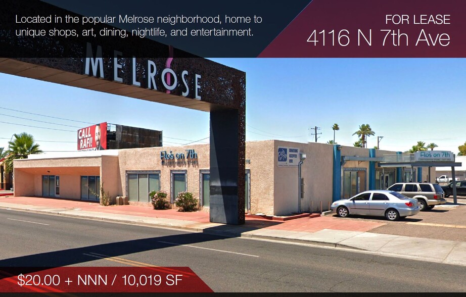 4116 N 7th Ave, Phoenix, AZ for lease - Building Photo - Image 1 of 10