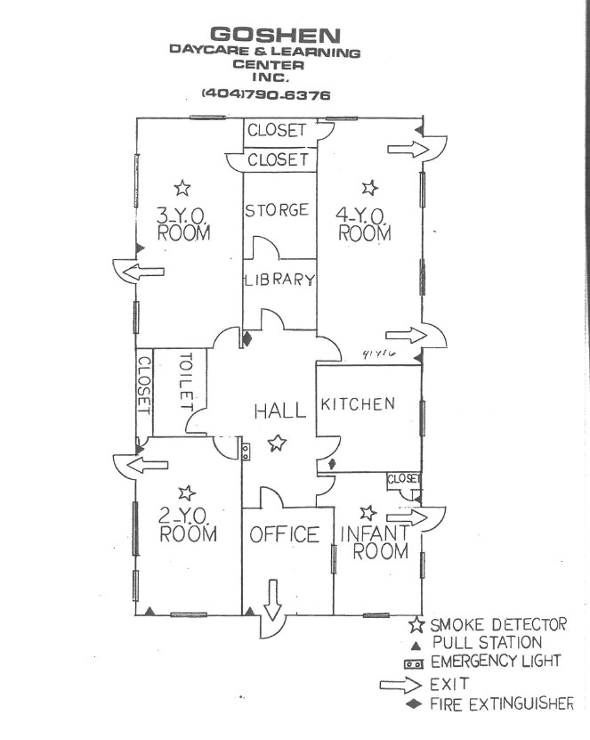 1665 Goshen Rd, Augusta, GA 30906 Goshen Daycare & Learning Center