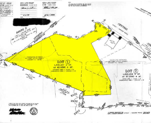 90 Central St, Boxborough, MA for sale - Plat Map - Image 1 of 1