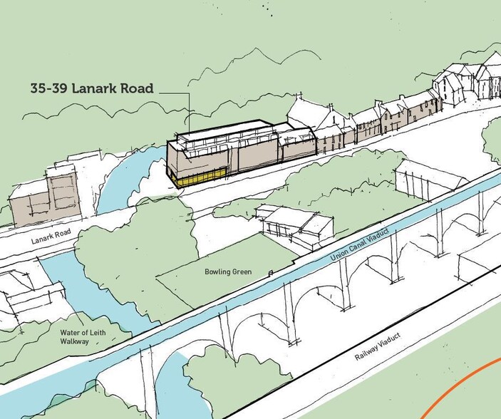 35-39 Lanark Rd, Edinburgh for sale - Site Plan - Image 1 of 5