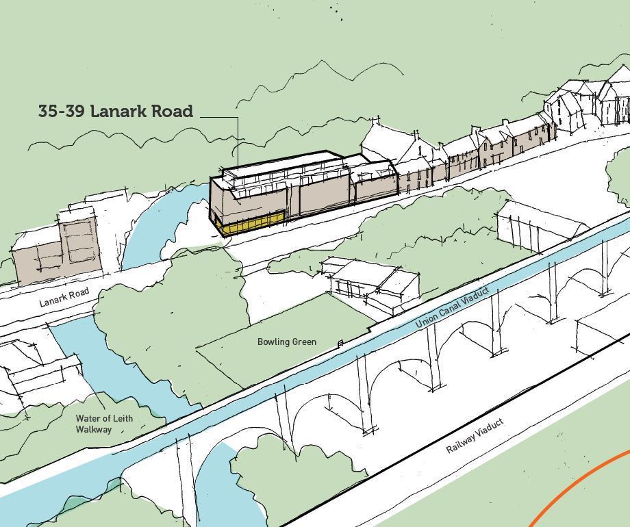 35-39 Lanark Rd, Edinburgh for sale Site Plan- Image 1 of 6