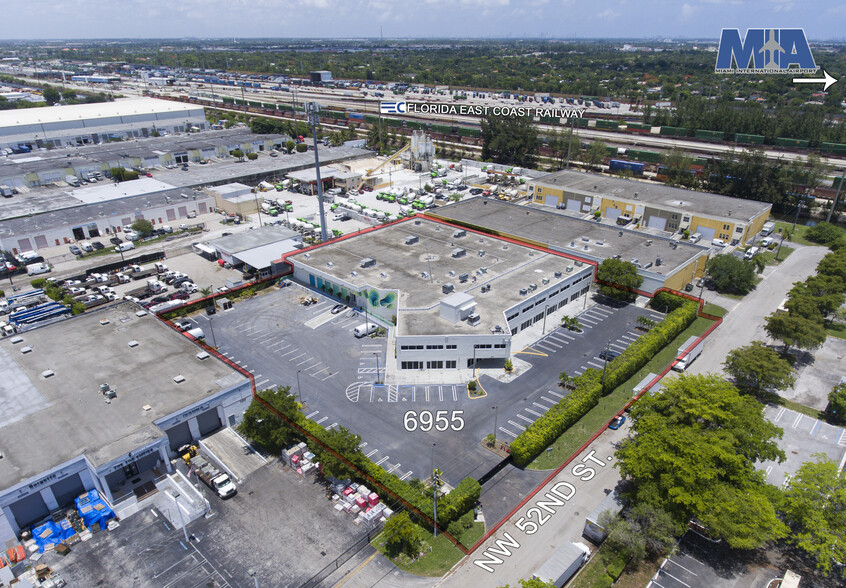 6955 NW 52nd St, Miami, FL for lease - Aerial - Image 2 of 10