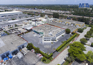 6955 NW 52nd St, Miami, FL - aerial  map view