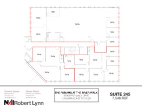 3700 River Walk Dr, Flower Mound, TX for lease Floor Plan- Image 1 of 1