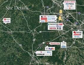 960 Christian Chapel Church, New Hill, NC - AERIAL map view - Image1