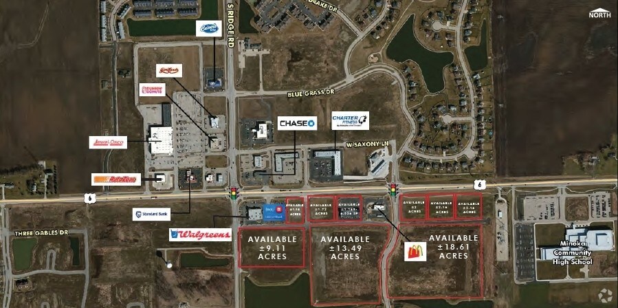SEC Route 6 & Ridge Rd, Channahon, IL for sale Aerial- Image 1 of 1