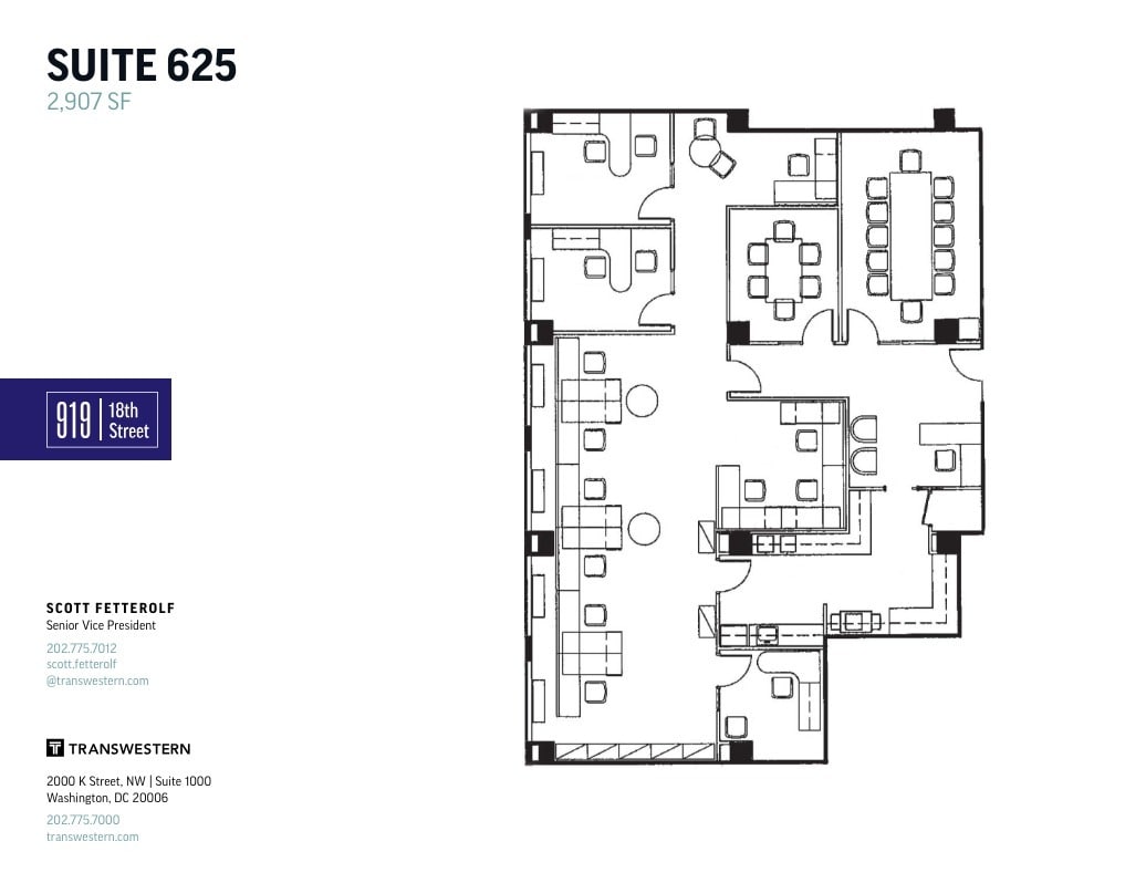 919 18th St NW, Washington, DC for lease Floor Plan- Image 1 of 1