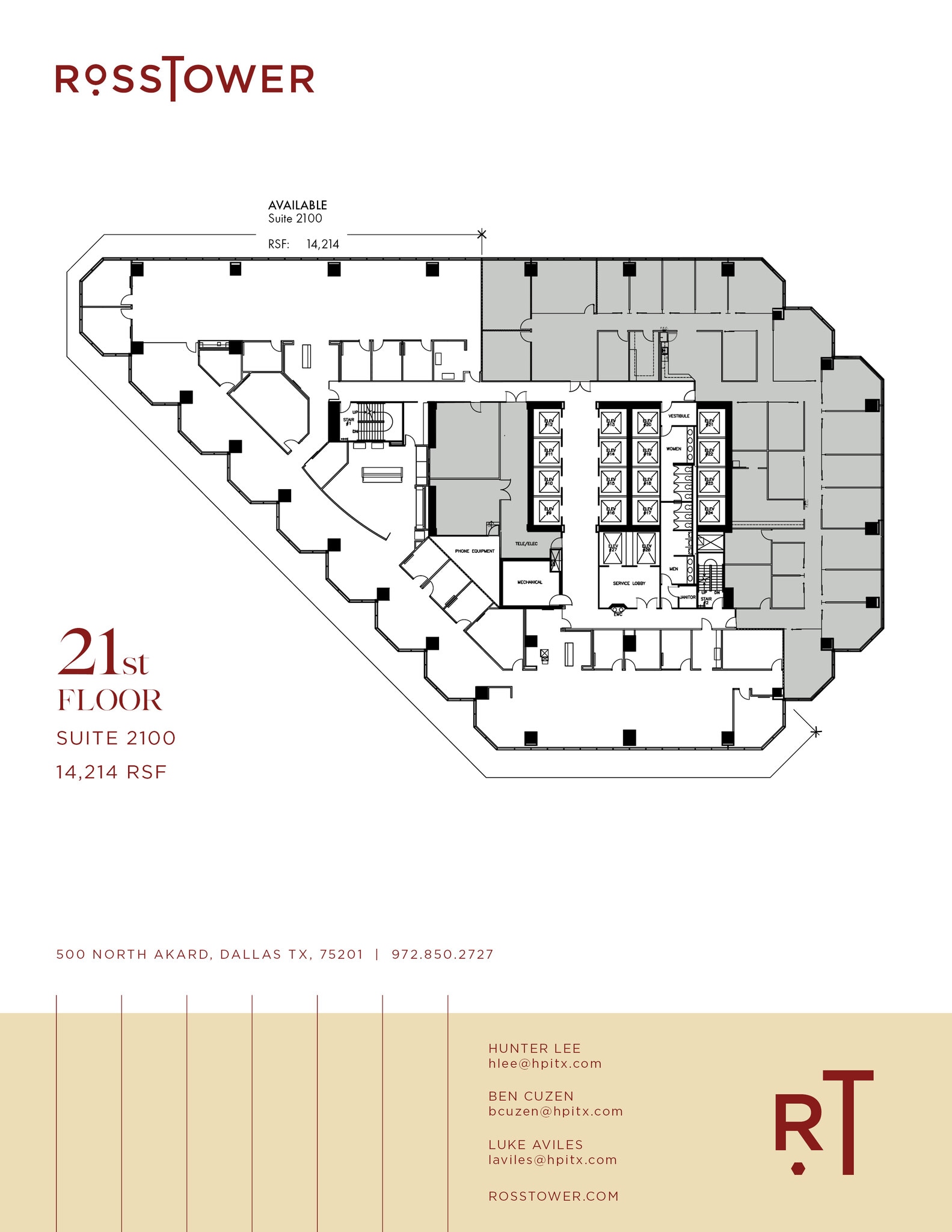 500 N Akard St, Dallas, TX for lease Floor Plan- Image 1 of 1