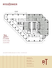 500 N Akard St, Dallas, TX for lease Floor Plan- Image 1 of 1