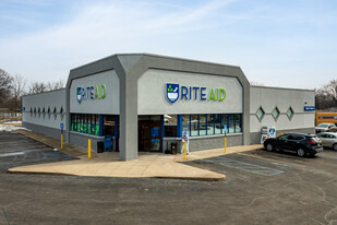 Former Drug Store Building - Drive Through Restaurant