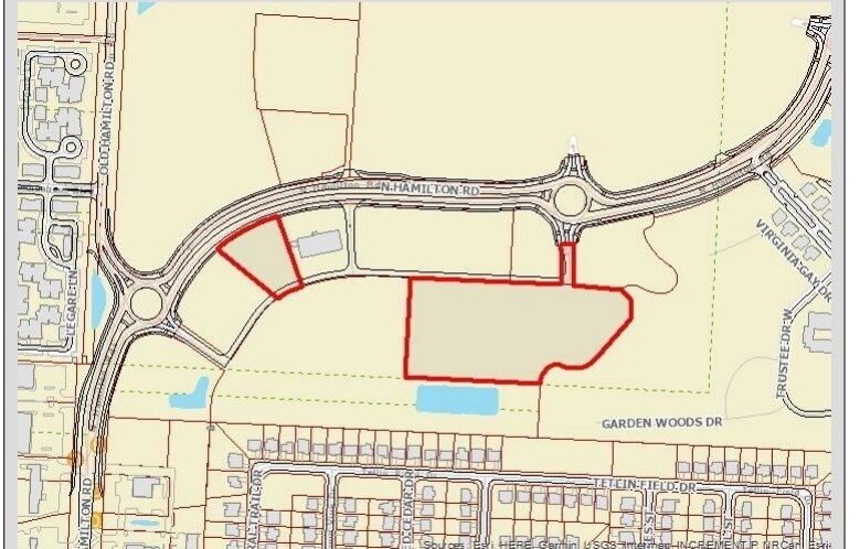 N Hamilton Rd, Columbus, OH for sale Plat Map- Image 1 of 1