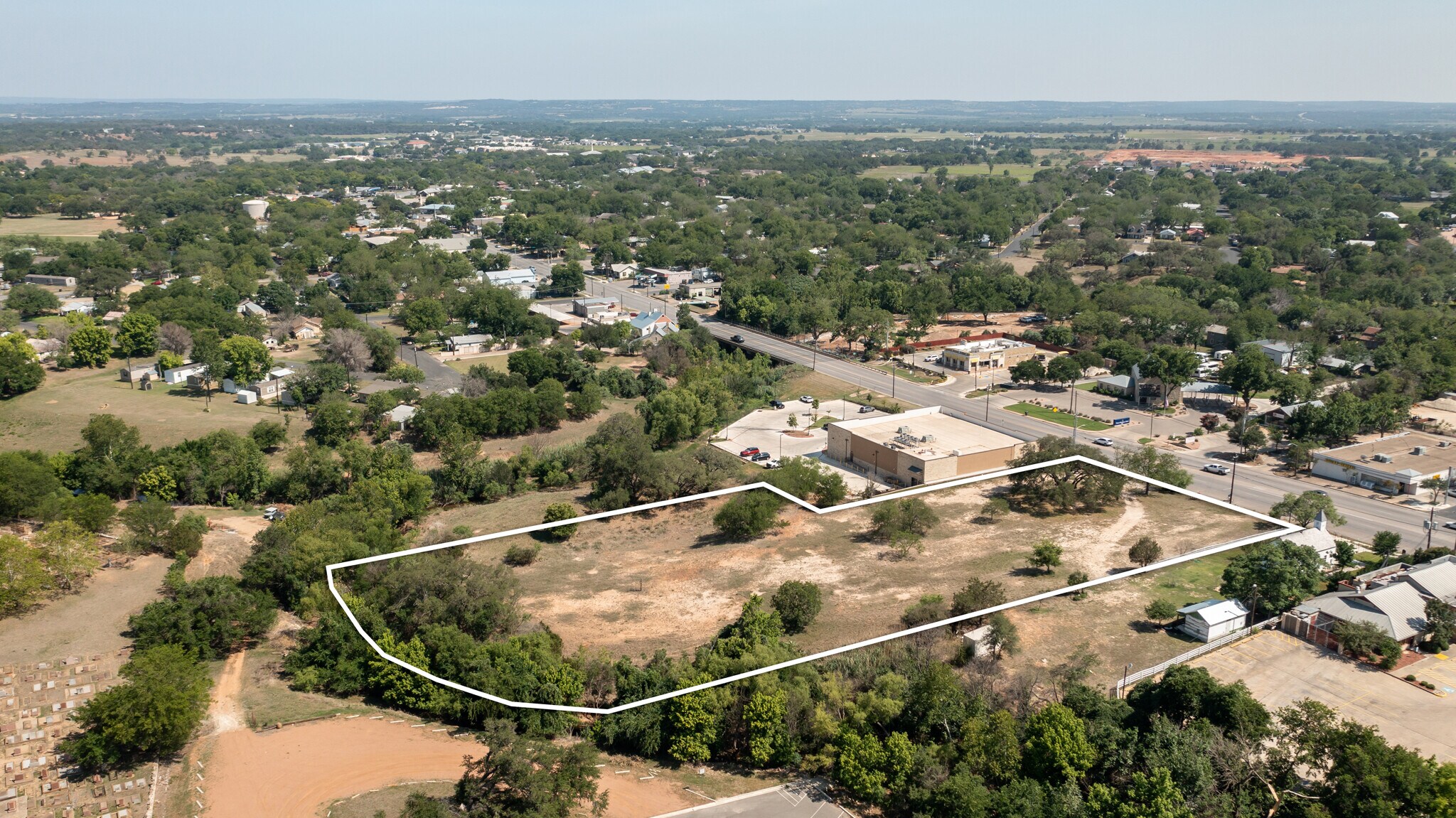 606 Main St, Fredericksburg, TX for sale Aerial- Image 1 of 1