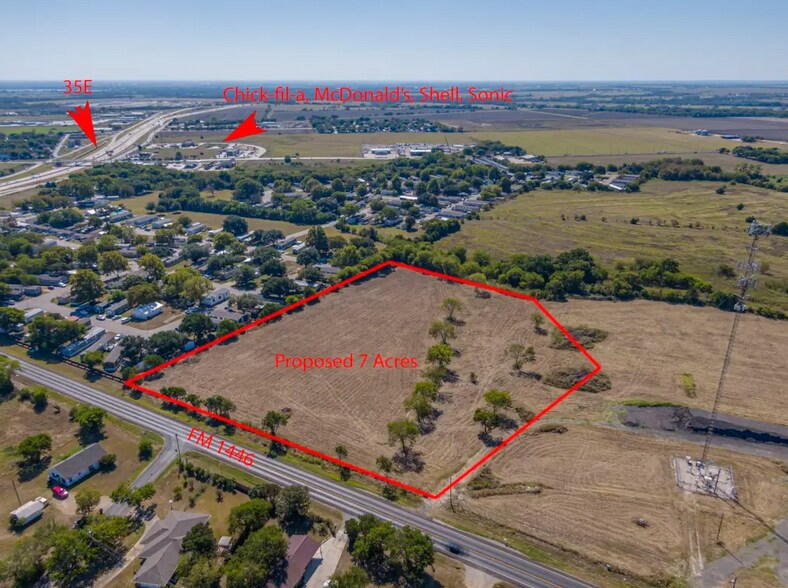1315 Fm 1446, Waxahachie, TX for sale - Aerial - Image 1 of 11