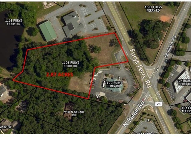 1106 Furys Ferry Rd, Evans, GA for sale - Building Photo - Image 1 of 1