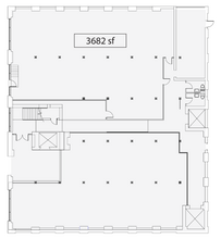 129 Spadina Ave, Toronto, ON for lease Floor Plan- Image 1 of 1