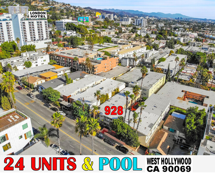 928 N San Vicente Blvd, West Hollywood, CA for sale - Building Photo - Image 2 of 38