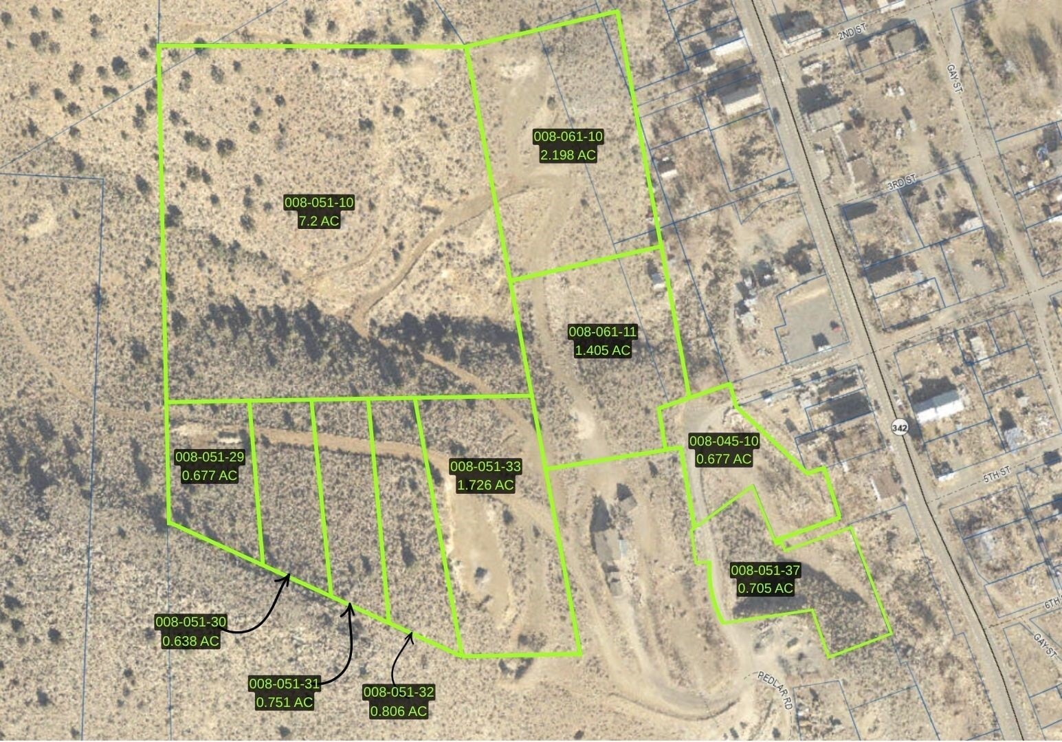 Pedlar Road Parcels, Silver City, NV for sale Building Photo- Image 1 of 11