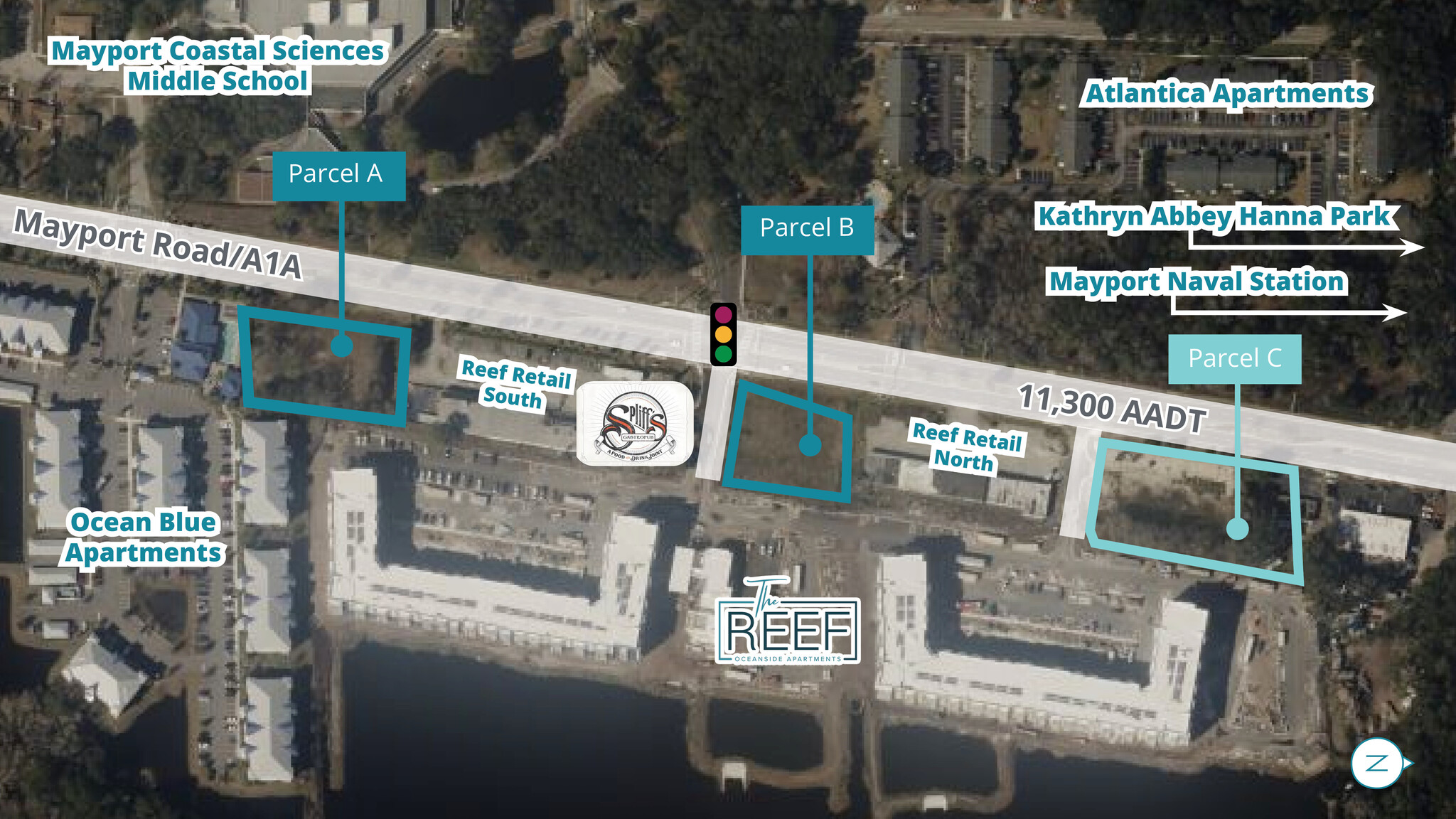 2787 Mayport Rd, Jacksonville, FL for lease Aerial- Image 1 of 7