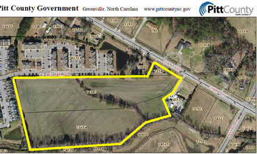 4130 Charles Blvd, Greenville, NC - aerial  map view