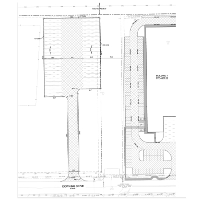 2551 Downing Dr, Fort Worth, TX for lease - Site Plan - Image 2 of 2