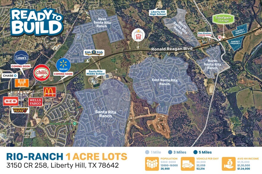 3150 County Road 258, Liberty Hill, TX for lease - Aerial - Image 3 of 8