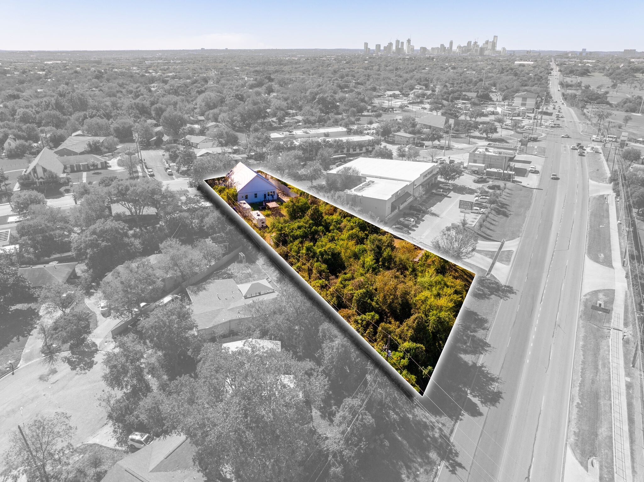 4708 Heflin Ln, Austin, TX for lease Aerial- Image 1 of 5