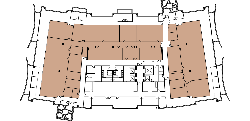 2000 Seaport Blvd, Redwood City, CA for lease Floor Plan- Image 1 of 1