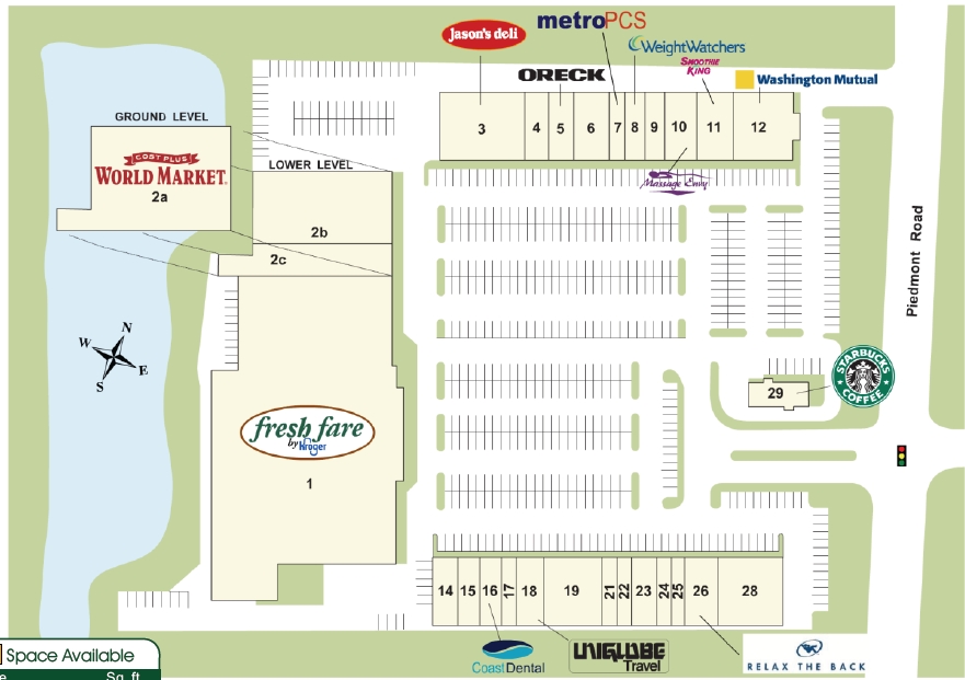 3330 Piedmont Rd NE, Atlanta, GA for sale Site Plan- Image 1 of 1