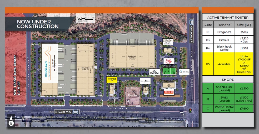NWC Signal Butte Rd & Elliot Rd, Mesa, AZ for lease - Building Photo - Image 2 of 3