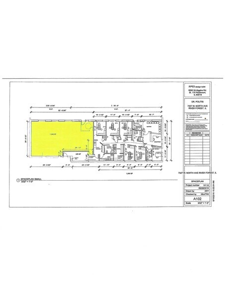 7329 North Ave, River Forest, IL for sale - Site Plan - Image 1 of 1