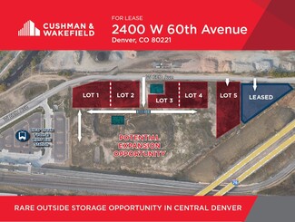 More details for 2400 W 60th Ave, Denver, CO - Land for Lease