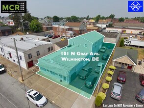 101 N Gray Ave, Wilmington, DE - AERIAL  map view - Image1