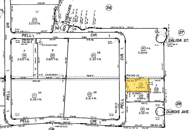 3901 Pell Cir, Sacramento, CA for lease - Plat Map - Image 3 of 3