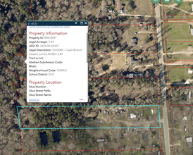 3854 Crockett Martin Rd, Conroe, TX - aerial  map view