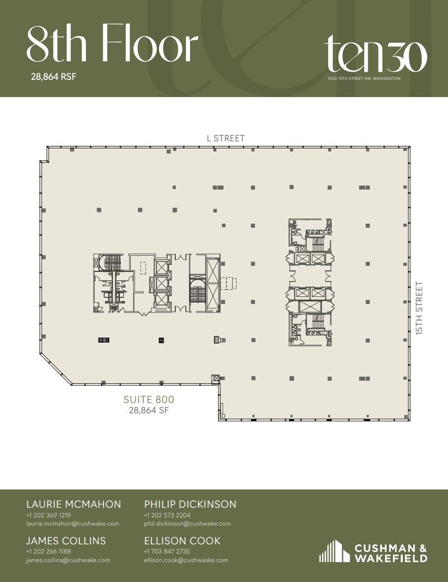 1030 15th St NW, Washington, DC for lease Floor Plan- Image 1 of 1