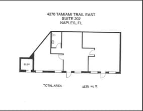 4270 Tamiami Trl E, Naples, FL for lease Floor Plan- Image 1 of 1