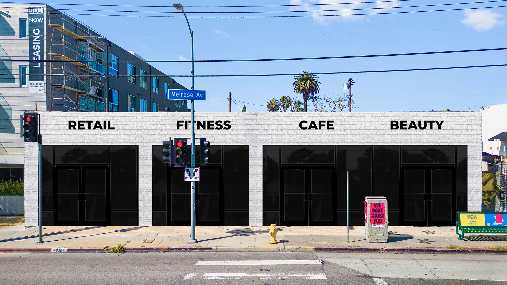 5635-5639 Melrose Ave, Los Angeles, CA for lease Building Photo- Image 1 of 5