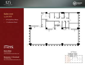 125 S Wacker Dr, Chicago, IL for lease Floor Plan- Image 1 of 1