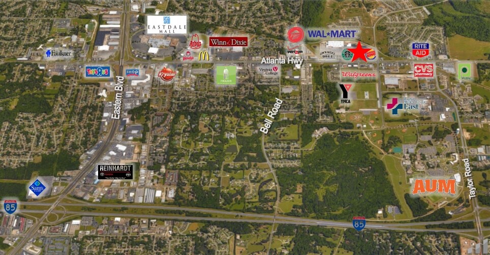 6611 Atlanta Hwy, Montgomery, AL for sale Building Photo- Image 1 of 1