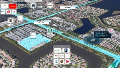 181 NW 180th Ave, Pembroke Pines, FL - aerial  map view