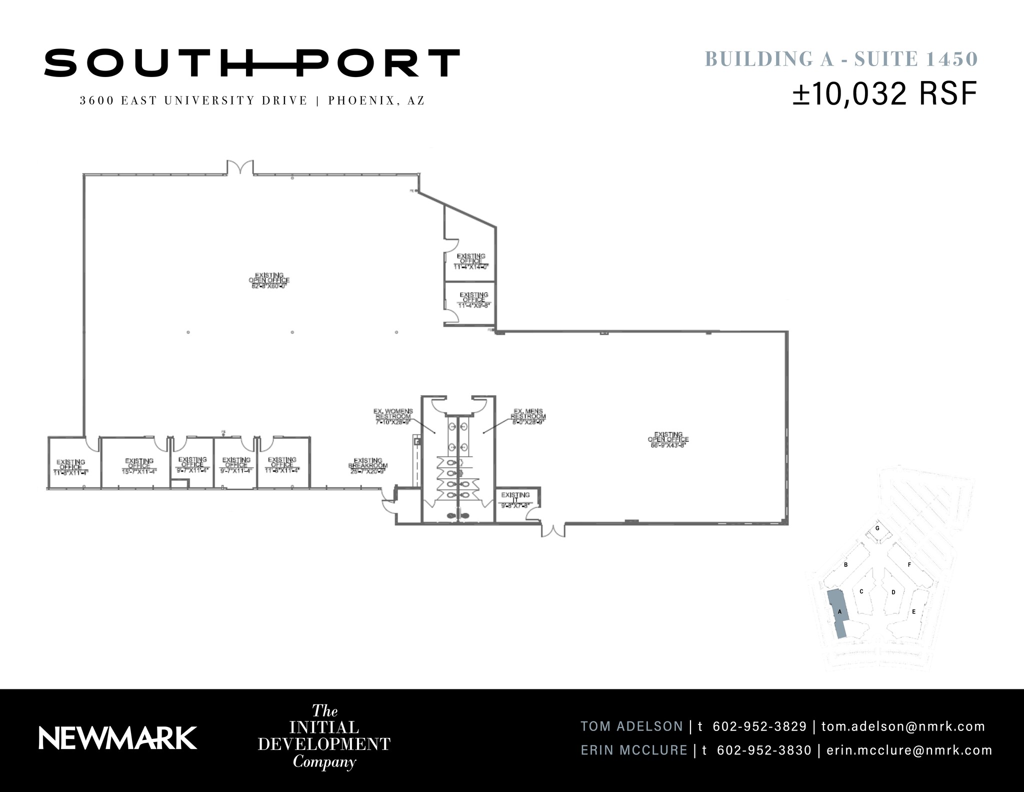 3600 E University Dr, Phoenix, AZ for lease Site Plan- Image 1 of 1