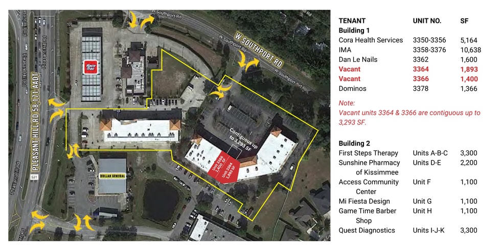 3350 W Southport Rd, Kissimmee, FL for lease - Site Plan - Image 2 of 2